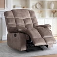 thumbnail image 1 of CANMOV Fabric Recliner, Camel, 1 of 7