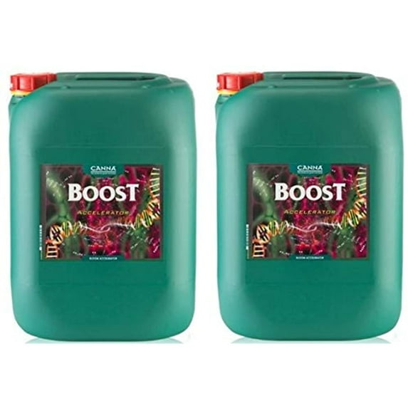 CANNA Boost Accelerator Vegetative Stimulator for Plant Roots Hydroponic Additive Nutrients 2 Pack - 20L Each (Total of 40 Liters)