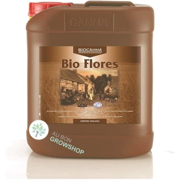 CANNA Fertilizer 100% Bio Bio Flores (5L)