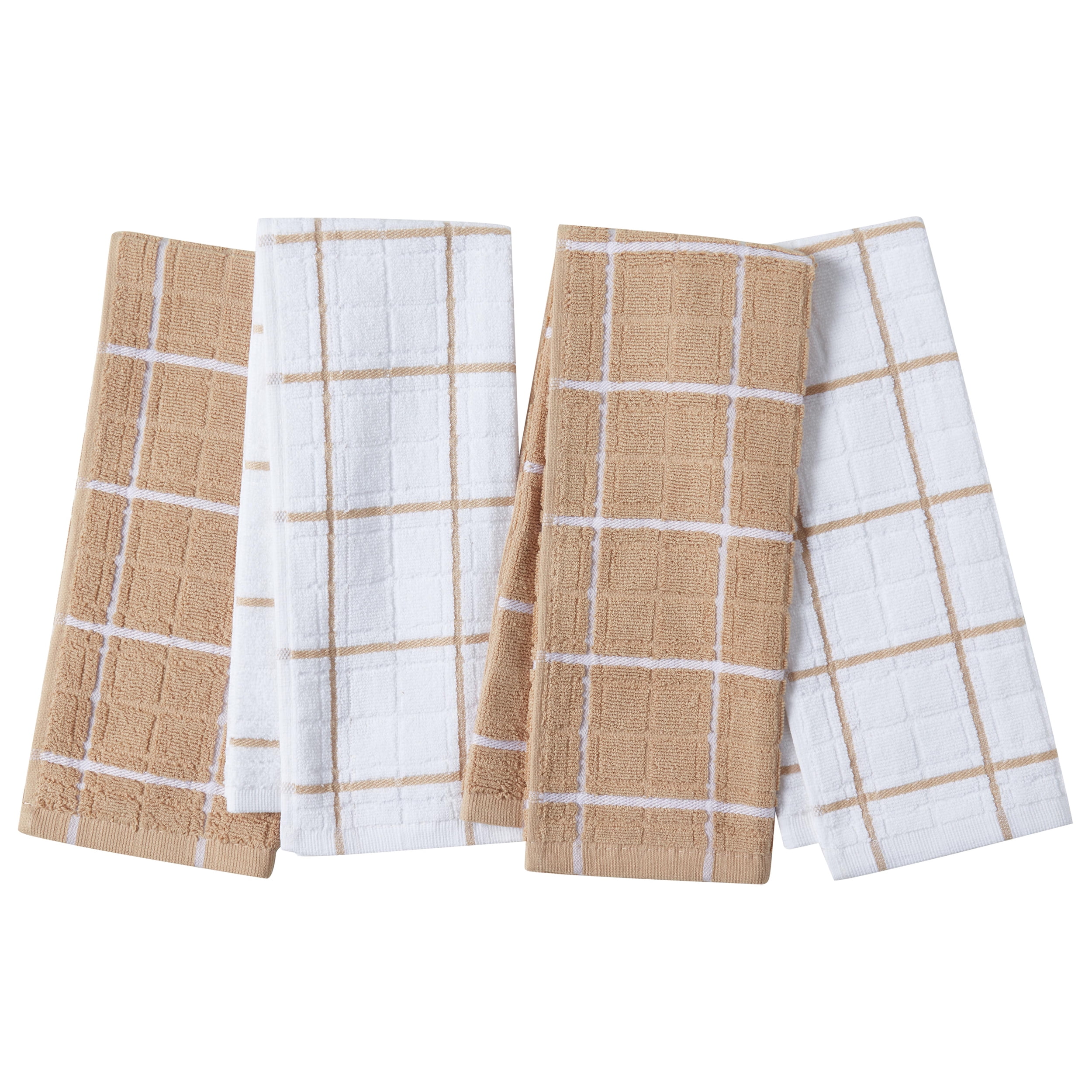 Linen Kitchen Towels Cow & Sheep (set of 2) - LINOROOM 100% LINEN