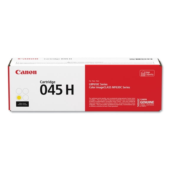 Canon. 1243c001 (045) High-yield Toner, 2200 Page-yield, Yellow