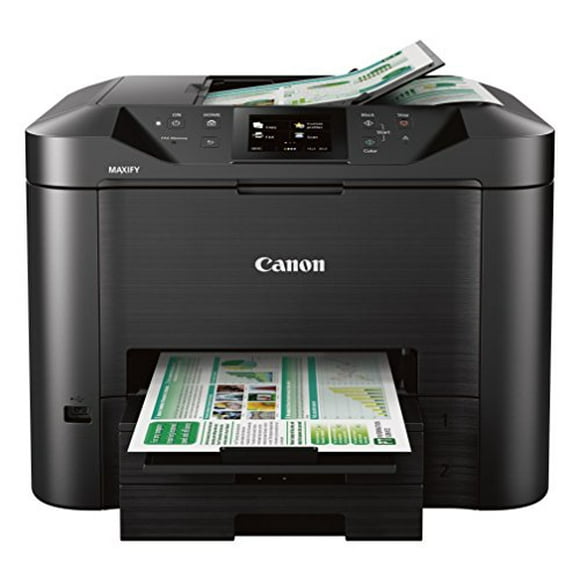 Canon Office and Business MB5420 Wireless All-in-One Printer,Scanner, Copier and Fax, with Mobile and Duplex Printing, Black, Desktop