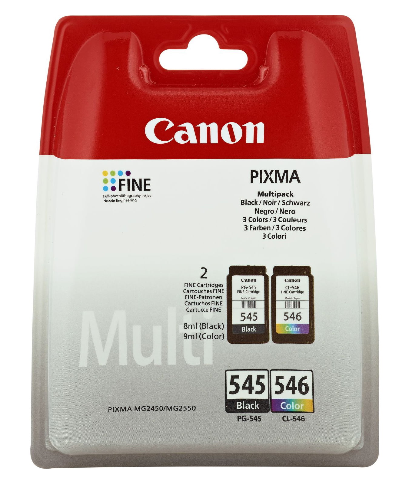 Amazon.com: Canon Ink & Paper Multipack - PG-545/CL-546