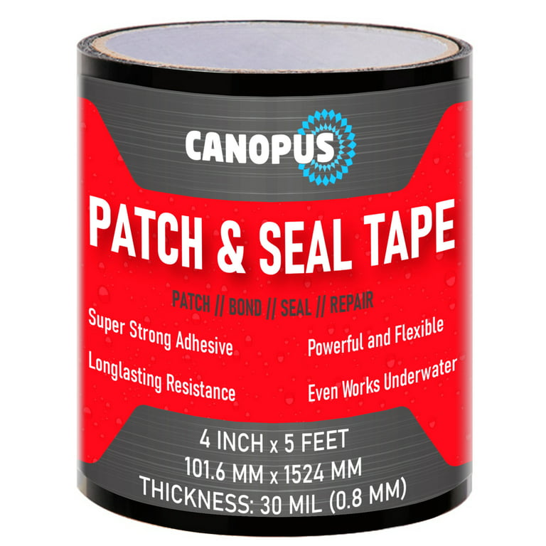 Clear Waterproof Tape for Leaks Thick Heavy Duty Water Proof Tape Sealing Marine Grade Outdoor Pools Gutter Underwater, Stop Leak Seal Tape