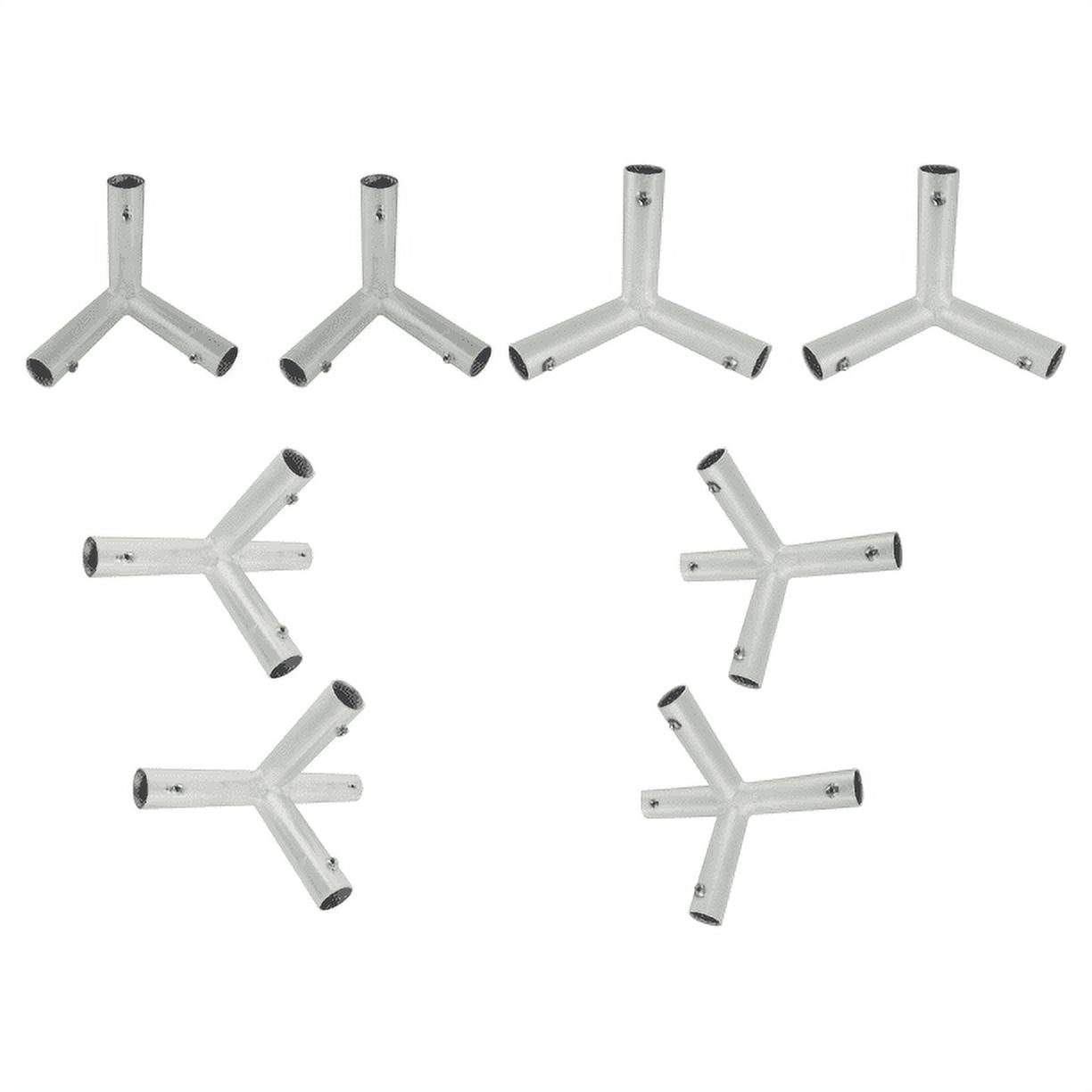 CANOPY FITTINGS KIT FOR 10X30 FRAME SLANT ROOF CARPORT TEND SHADE GREENHOUSE