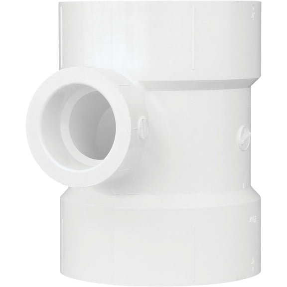 Genova PVC Reducing Sanitary Tee