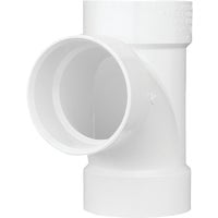 1PC Charlotte Pipe Schedule 40 Sanitary Tee