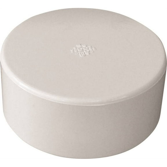 Ipex PVC Hub S & D Pipe Cap - Durable - 6 In