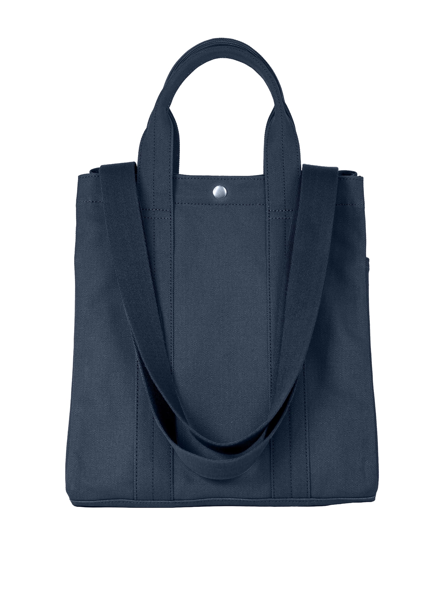 Free Assembly Unisex Cotton Canvas Tote Bag, Navy