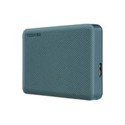 CANVIO Advance Plus Portable External Hard Drive 4TB Green