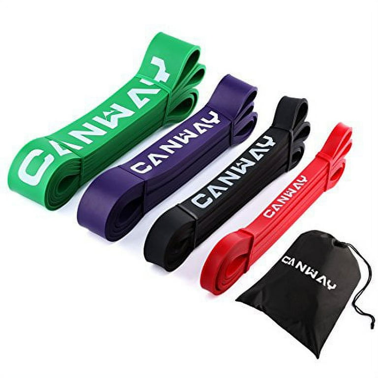 CANWAY Pull Up Assistance Bands Resistance Bands Set Workout Stretch Fitness Bands Heavy Duty Exercise Bands for Body Working