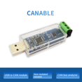 thumbnail image 1 of CANable USB to CAN Module CAN Debug Adapter CAN Bus Analyzer Debugging Assistant Non-Isolated Version, 1 of 5