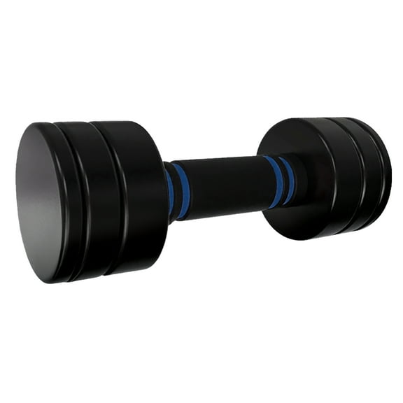 CAP 15lb Threaded Adjustable Dumbbell with Foam Handle, Black/Blue