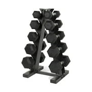 https://i5.walmartimages.com/seo/CAP-150-lb-Coated-Rubber-Hex-Dumbbell-Weight-Set-with-A-Frame-Rack-Black_47573d34-8e5c-4459-bbe4-31395f93c2f0.c537db0fd6b4bd7acaa670a2a7e07ad6.jpeg?odnWidth=180&odnHeight=180&odnBg=ffffff