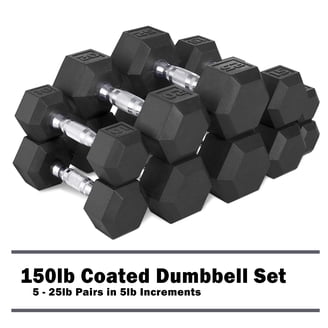 Bala Bars Dumbbell Set for Women & Men, 3lb Dumbbells (Blush
