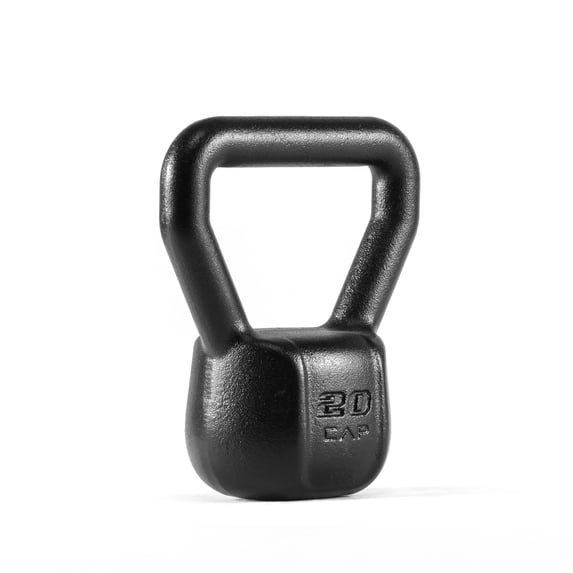 CAP Barbell Cast Iron Kettlebell, Home Gym Strength Training Weight, 20 lb