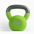 thumbnail image 1 of CAP, 20lb Neoprene Coated Kettlebell, Green, 1 of 7