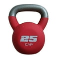 thumbnail image 1 of CAP, 25lb Neoprene Coated Kettlebell, Red, 1 of 5