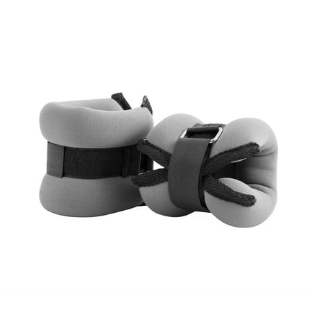 CAP 5lb Adjustable Straps Grey Wrist/Ankle Weight