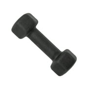 CAP, 5lb Neoprene Dumbbell, Black, Single