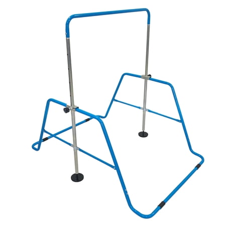 CAP Adjustable Height Horizontal Gymnastics Bar for Kids, Blue