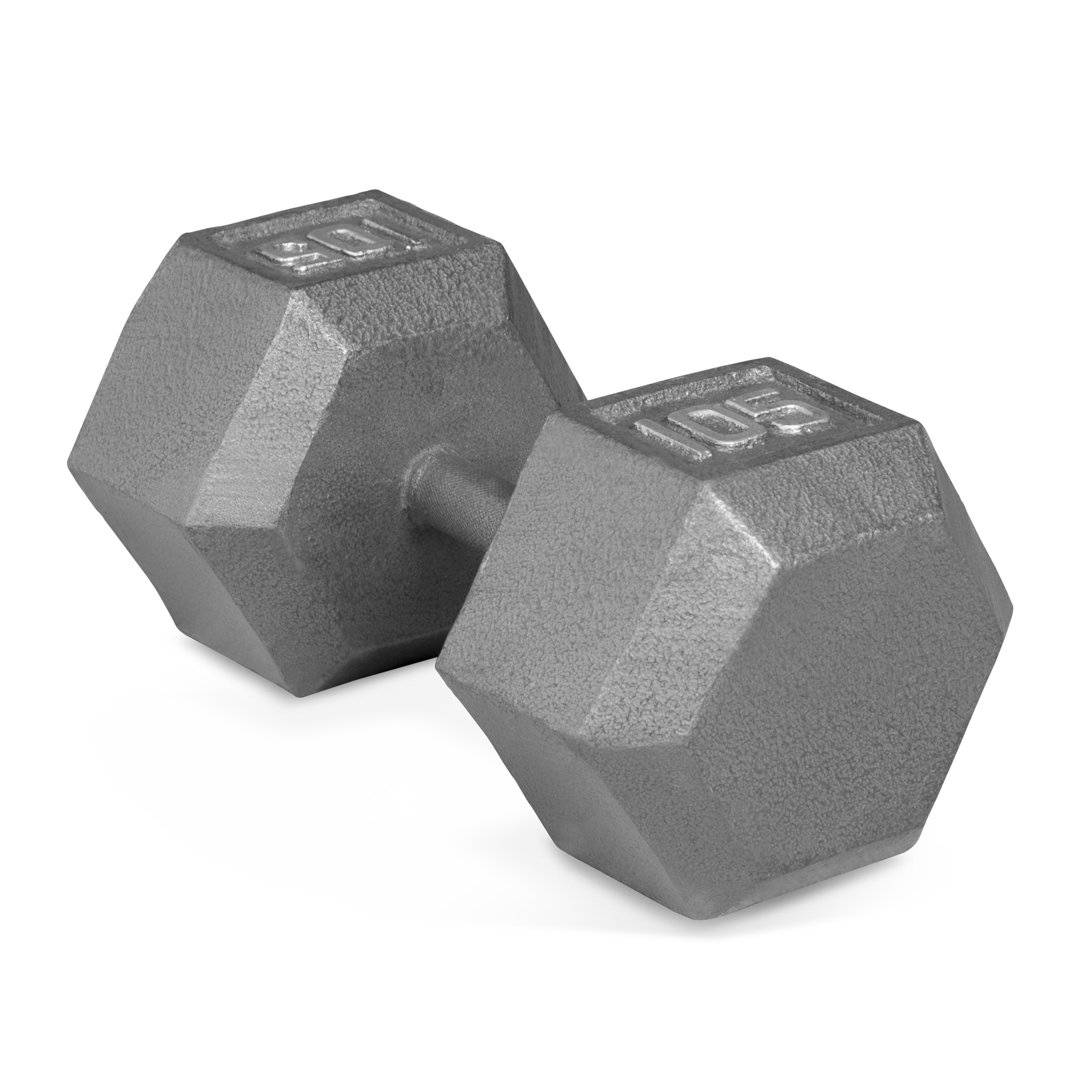 CAP Barbell 105lb Cast Iron Hex Dumbbell, Single - image 1 of 5