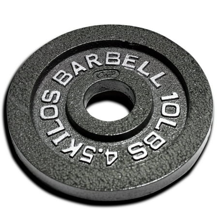 CAP Barbell, 10lb Olympic Cast Iron Weight Plate, Single