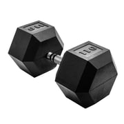 CAP Barbell, 110lb Coated Hex Dumbbell, Single