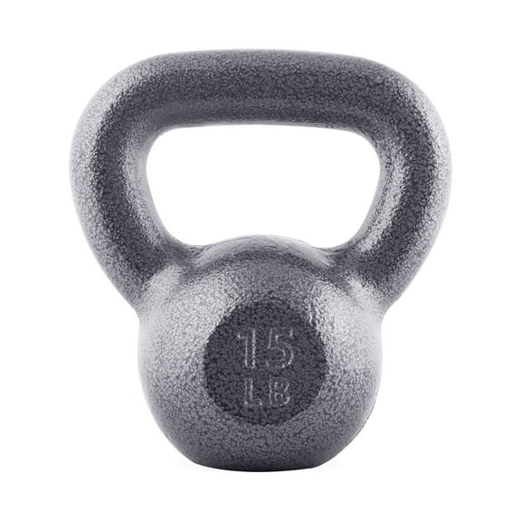 CAP Barbell 15lb Cast Iron Kettlebell, Single