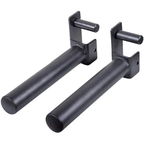 CAP Barbell 2-Inch Olympic Plate Holders, Attachment for FM-7000FW and FUEL FM-FL905Q Series Power Squat Racks, Black