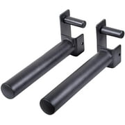 CAP Barbell 2-Inch Olympic Plate Holders, Attachment for FM-7000FW and FUEL FM-FL905Q Series Power Squat Racks, Black