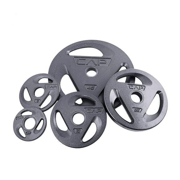 CAP Barbell 2" Olympic Grip Plate, 45lb single