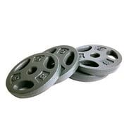 CAP Barbell, 20 lb Standard 1" Weight Plate Set, (5 lb x 4)