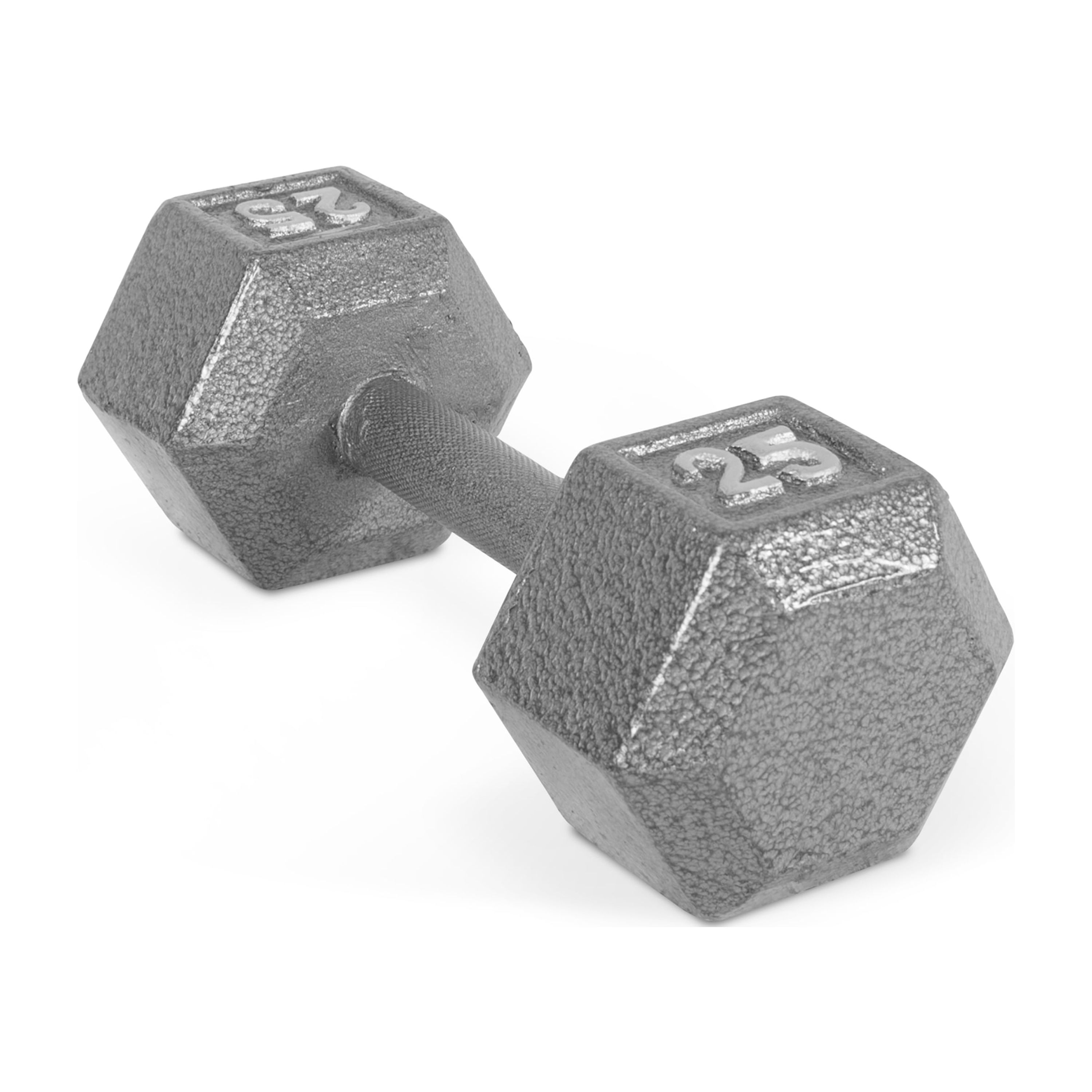 CAP Barbell 25lb Cast Iron Hex Dumbbell, Single - image 1 of 6