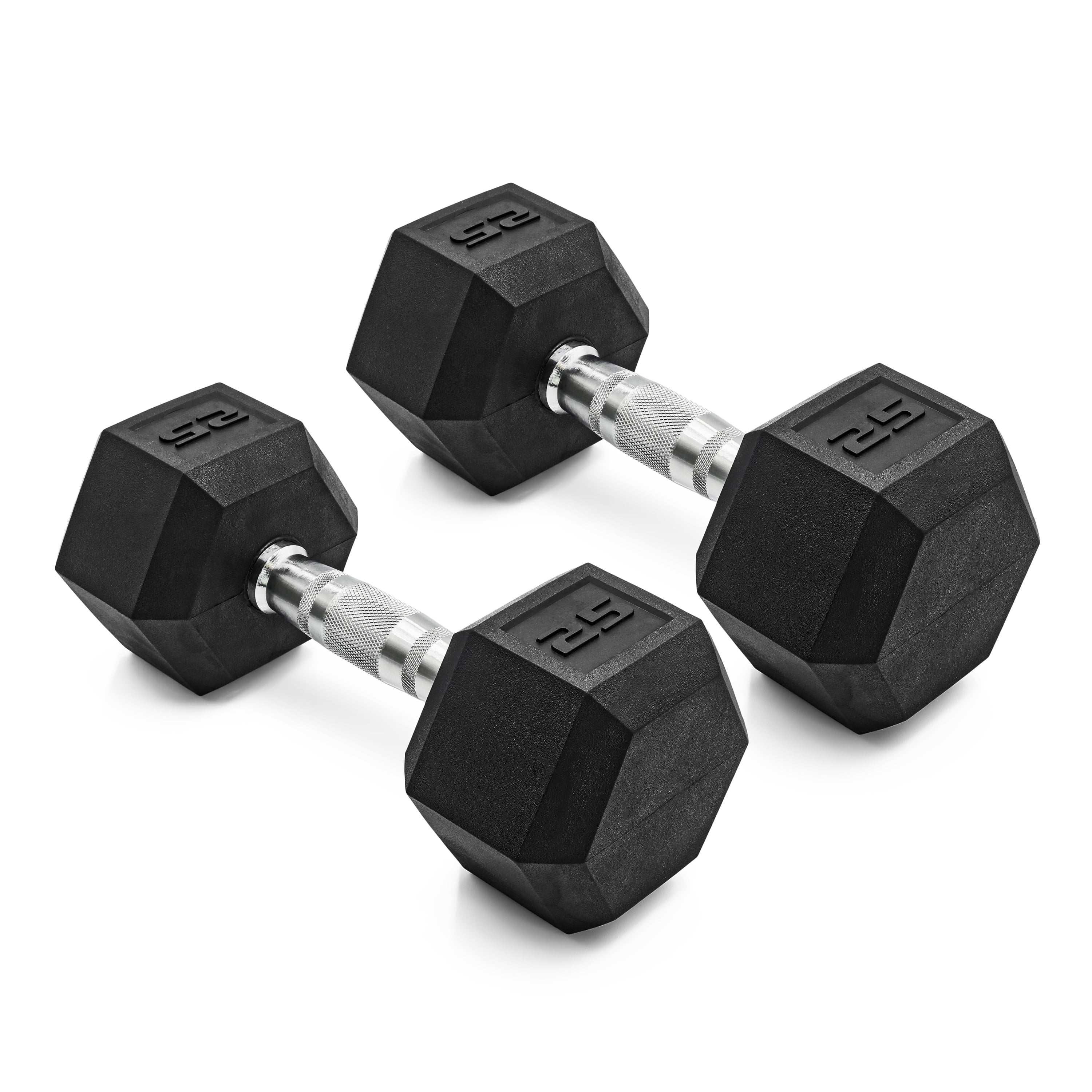 Good NEW CAP 2 - 25 lb Dumbbell Pair Weights