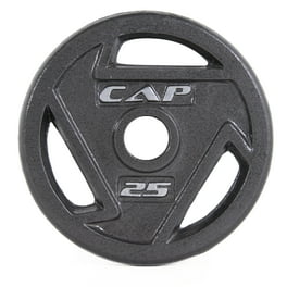 CAP Barbell Standard Weightlifting Plate 25 lbs Single Walmart
