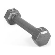CAP Barbell 2lb Cast Iron Hex Dumbbell, Single