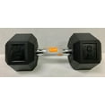 thumbnail image 1 of CAP Barbell 30 Lb. Rubber Hex Dumbbell, 1 of 1