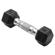 CAP Barbell, 3lb Rubber Hex Dumbbell, Single