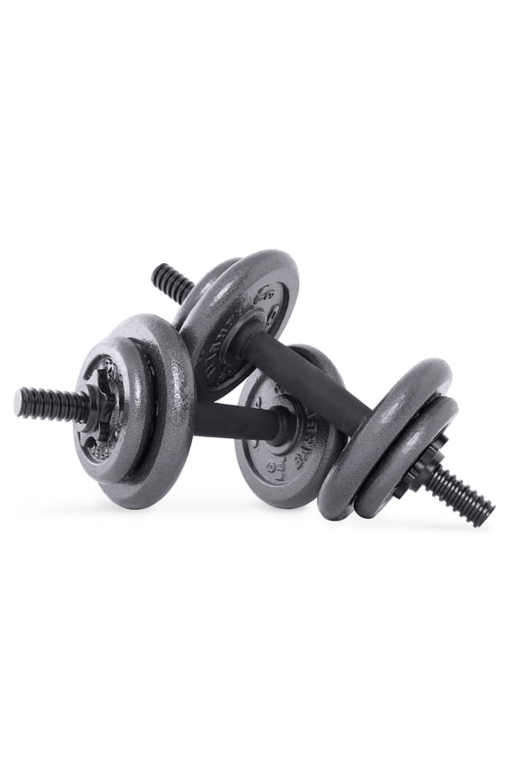 Barbell 40 Lb. Adjustable Cast Iron Dumbbell Set