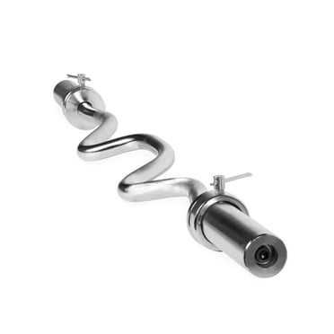 CAP Barbell 48 In. Olympic Super Curl Weight Bar, Chrome