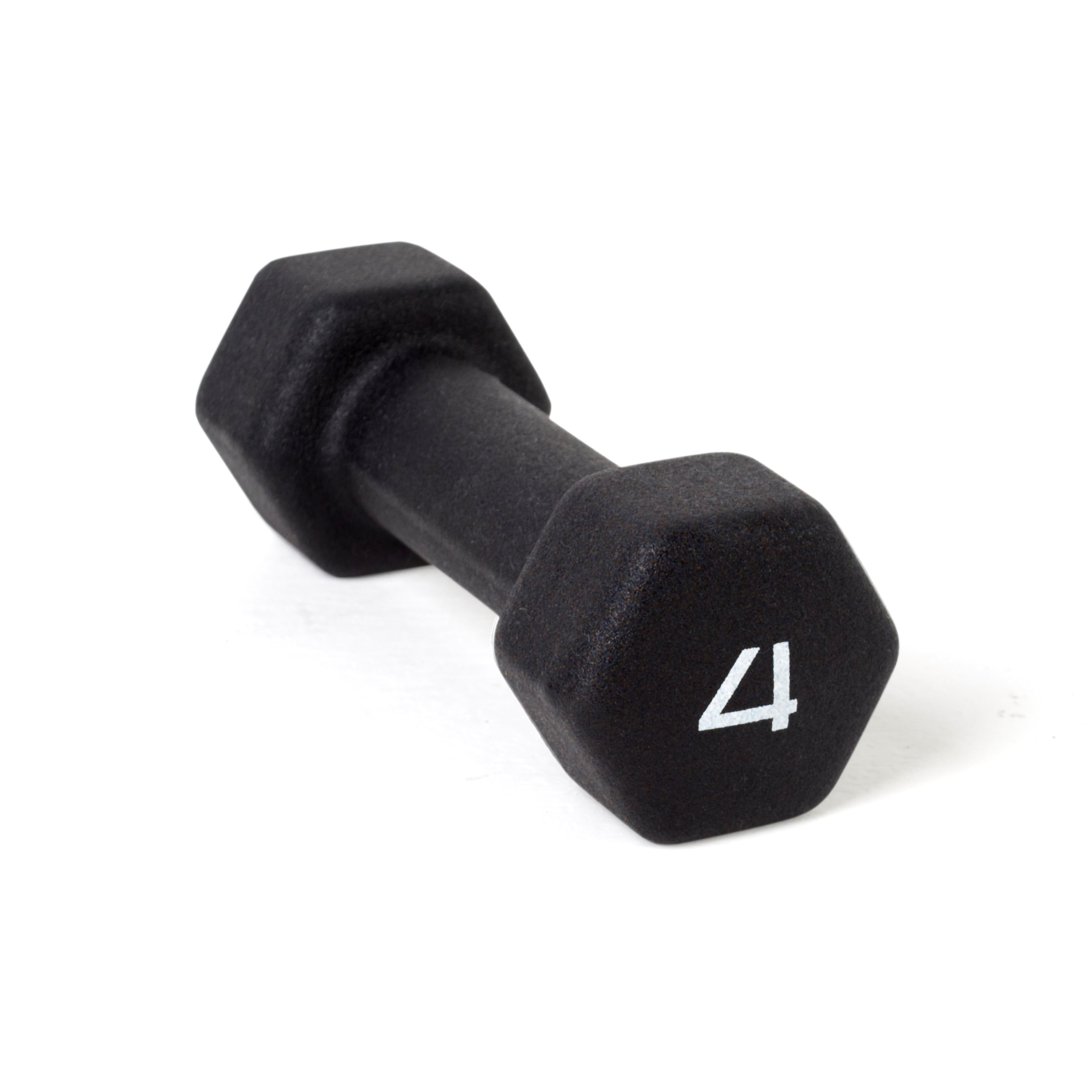 CAP Barbell, 4lb Black Neoprene Dumbbell, Single - Walmart.com