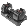 thumbnail image 1 of CAP Barbell 5-in-1, 25lb ADJUSTABELL® Dumbbell, (5 10 15 20 25 lb) in 5lb Increments, 1 of 7