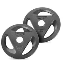 CAP Barbell 50lb Olympic Grip Plate Weight Set (25x2)
