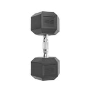 (2 pack) CAP Barbell, 55lb Coated Hex Dumbbell, Single