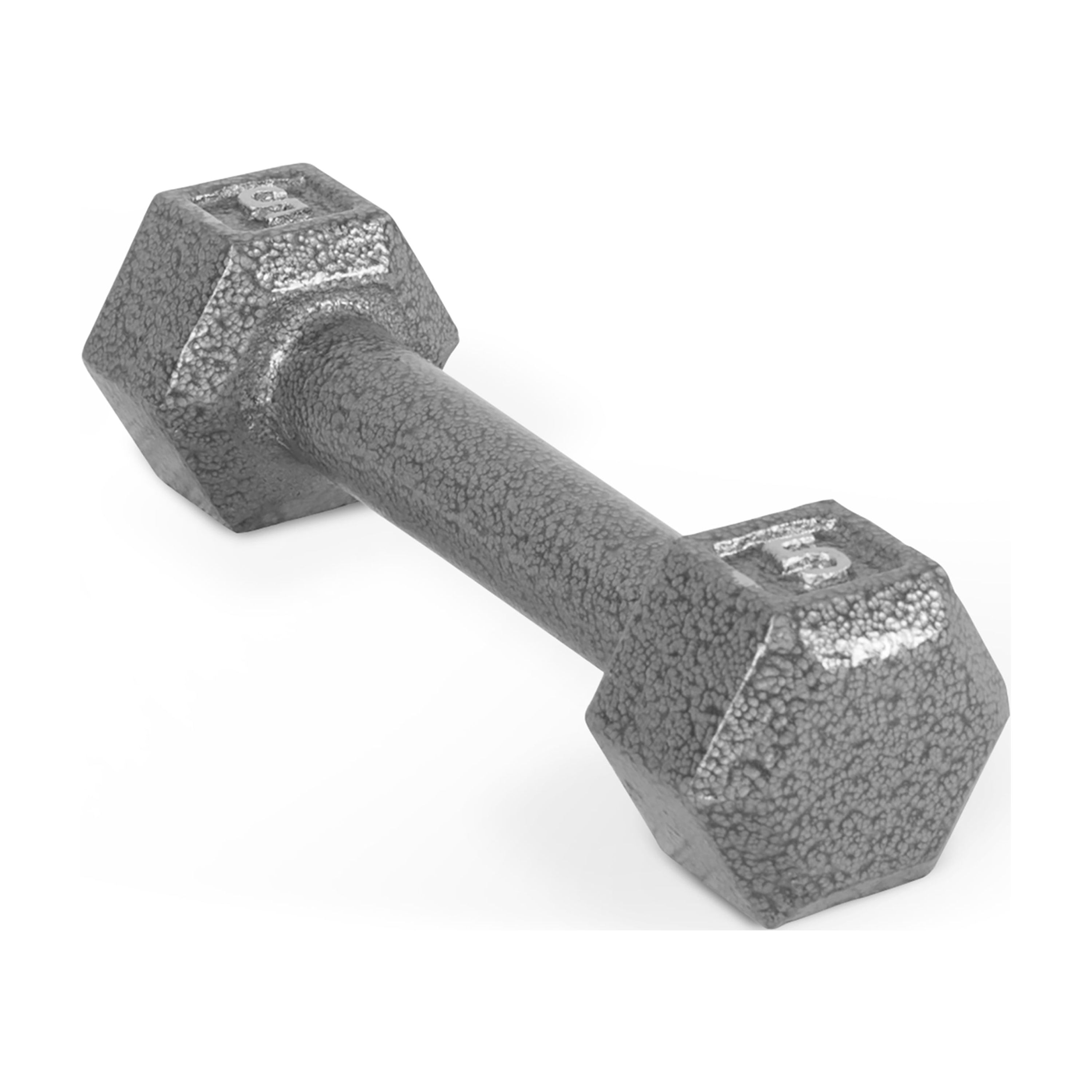 CAP Barbell 5lb Cast Iron Hex Dumbbell, Single - image 1 of 6