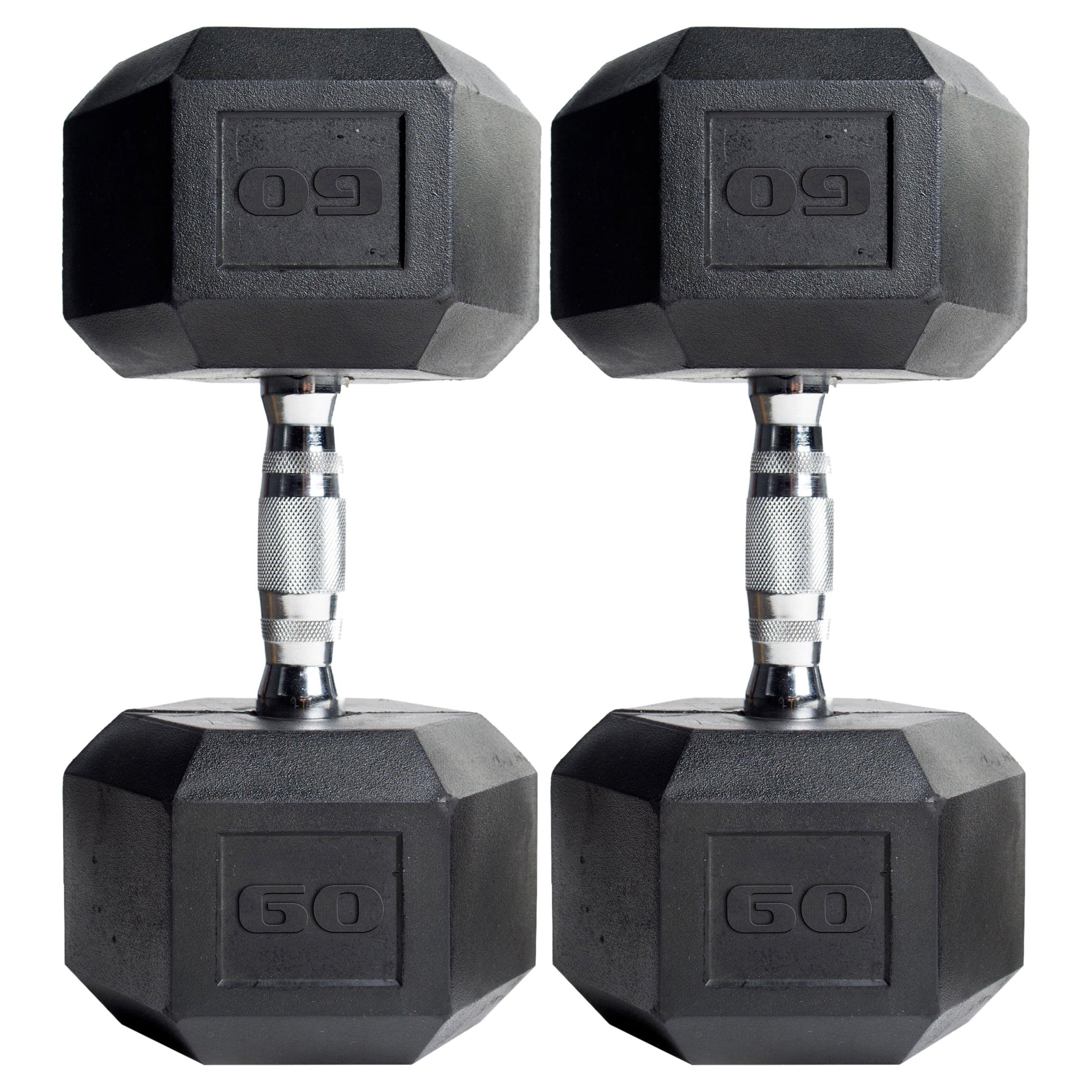 CAP Barbell, 60lb Coated Hex Dumbbell, Single - image 1 of 10