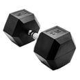 thumbnail image 1 of CAP Barbell, 75lb Coated Hex Dumbbell, Single, 1 of 7