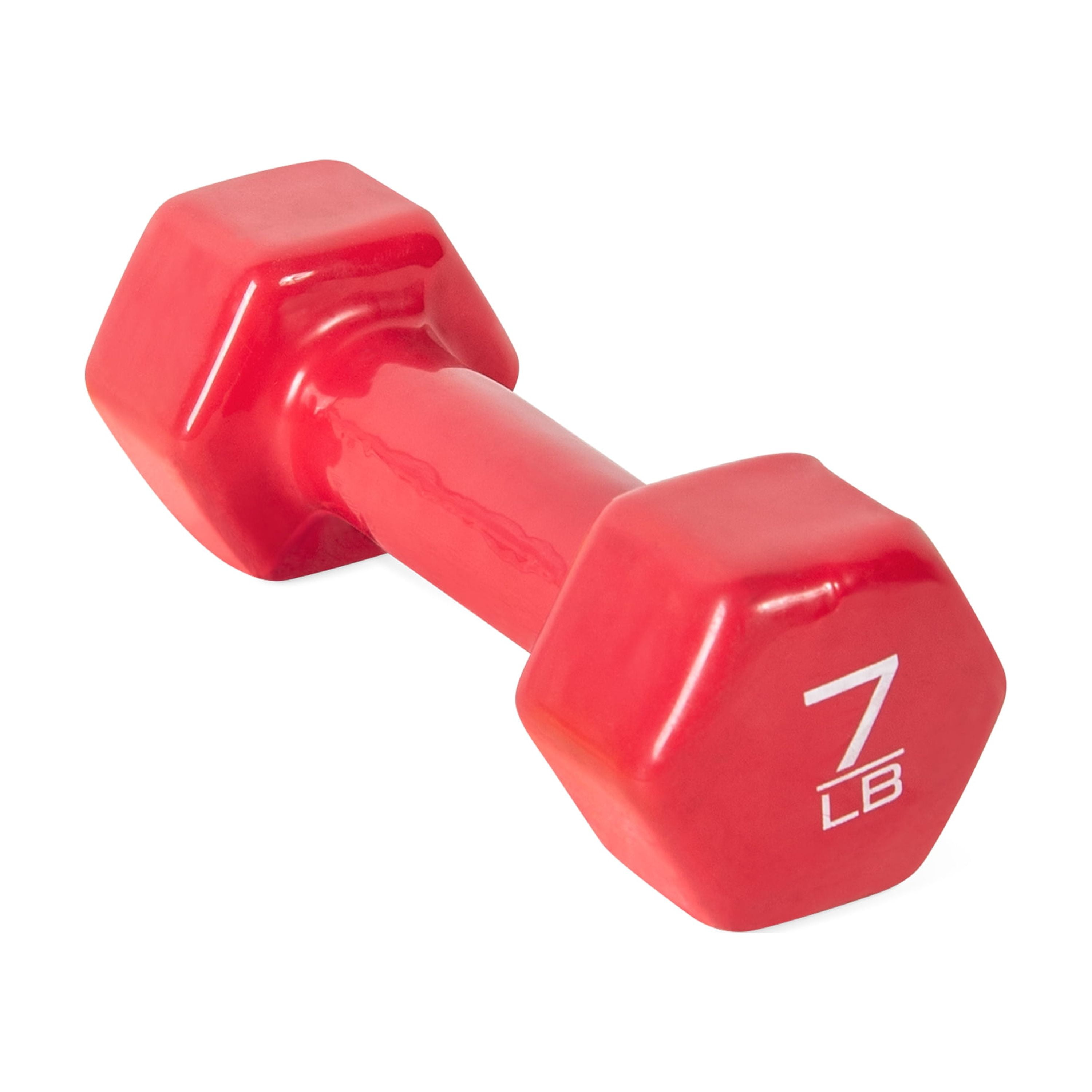 CAP Barbell, 7lb VinylCoated Dumbbell, Single
