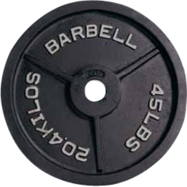 CAP Barbell Black Olympic Weight Plate-Size:35 lbs - image 1 of 2